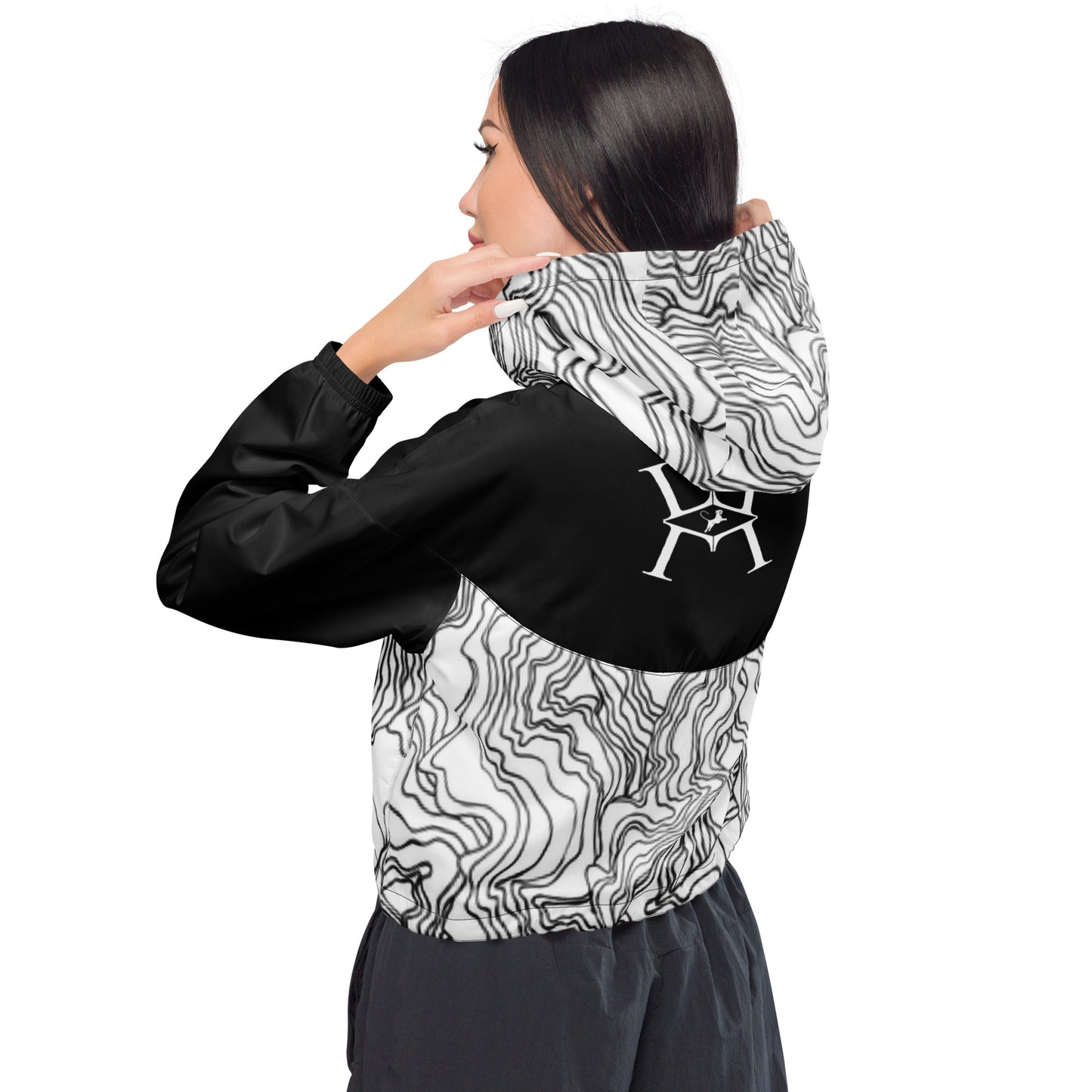 Women’s cropped windbreaker