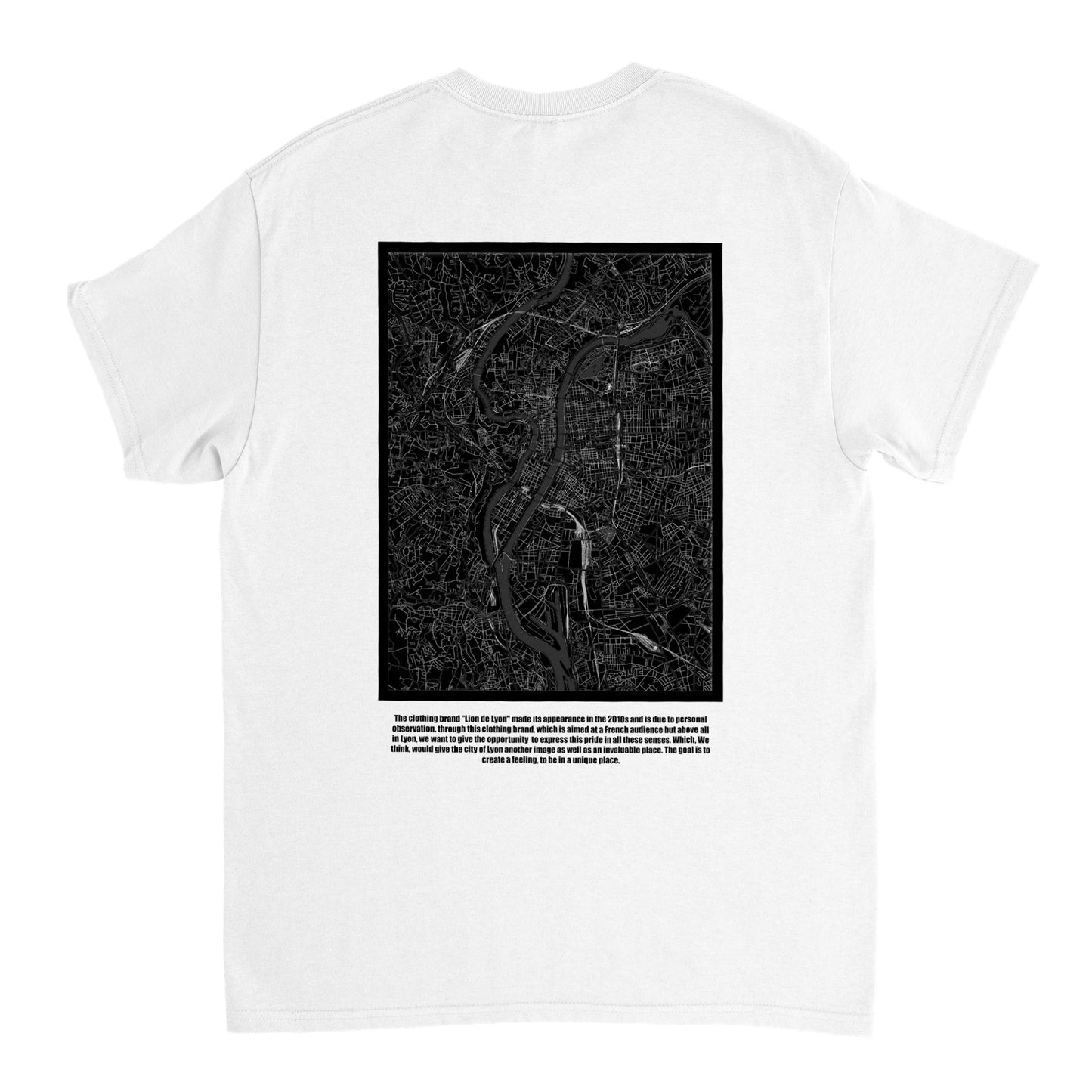 CITY MAP PRINT T-SHIRT