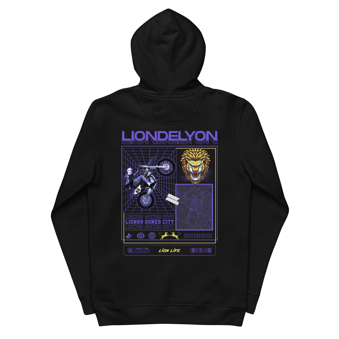 gones city hoodieThanks to its organic and recycled materials, the unisex essential eco hoodie is a great buy for eco-conscious fashion lovers. This comfortable regular fit hoodie ha