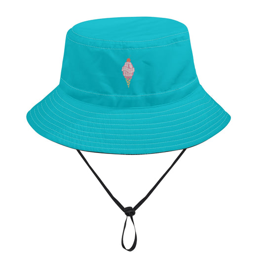 All Over Print Bucket Hats with Adjustable String