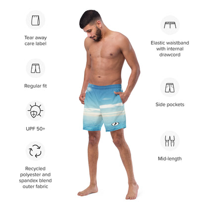 La petite île swim trunks