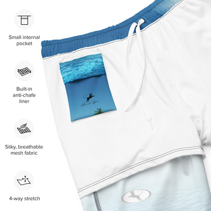 La petite île swim trunks