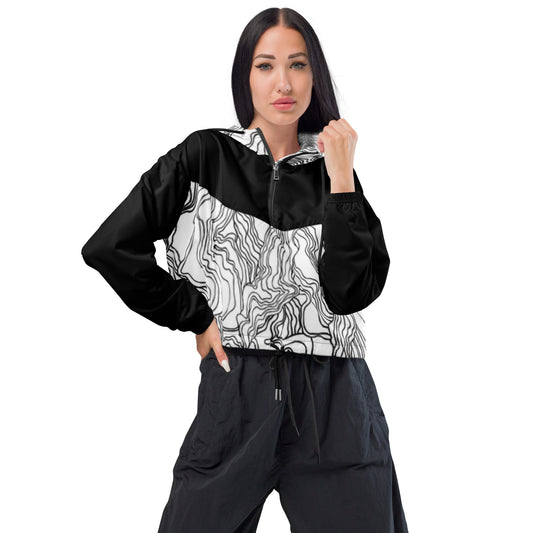 Women’s cropped windbreaker