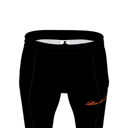 LIONDELYON BLACK TRACK PANTS