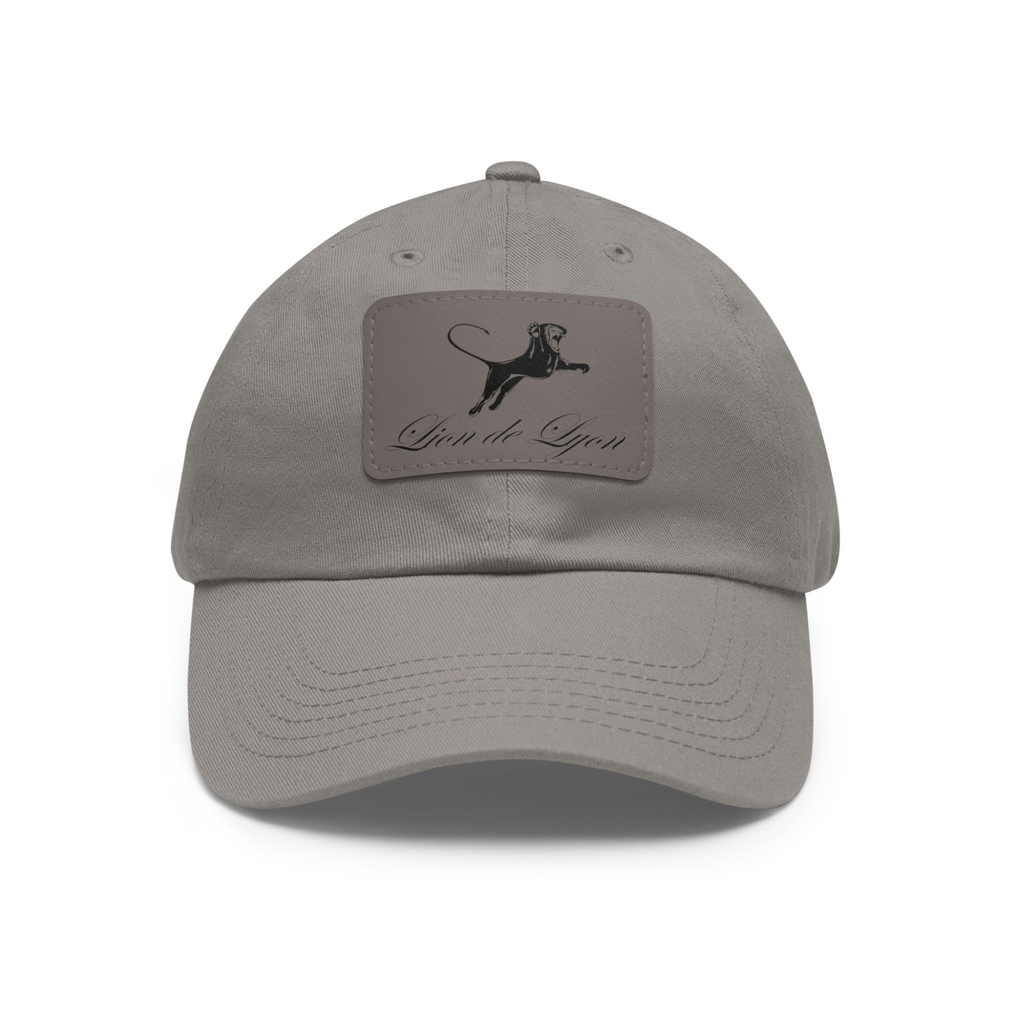 Dad Hat with Leather Patch