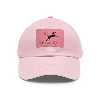 Dad Hat with Leather Patch