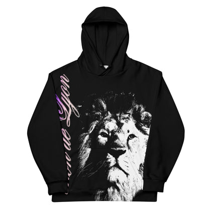 all over print HoodieThis comfy unisex hoodie has a soft outside with a vibrant print and an even softer brushed fleece inside. The hoodie has a relaxed fit and is perfect for wrapping y