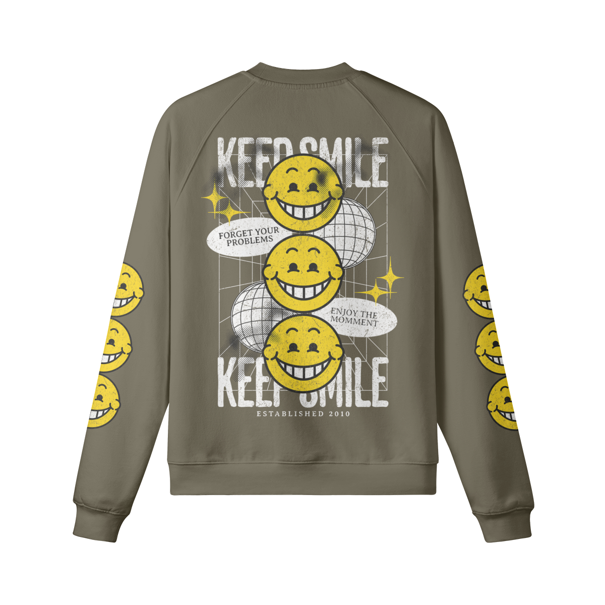 KEEP SMILE SWEATSHIRT