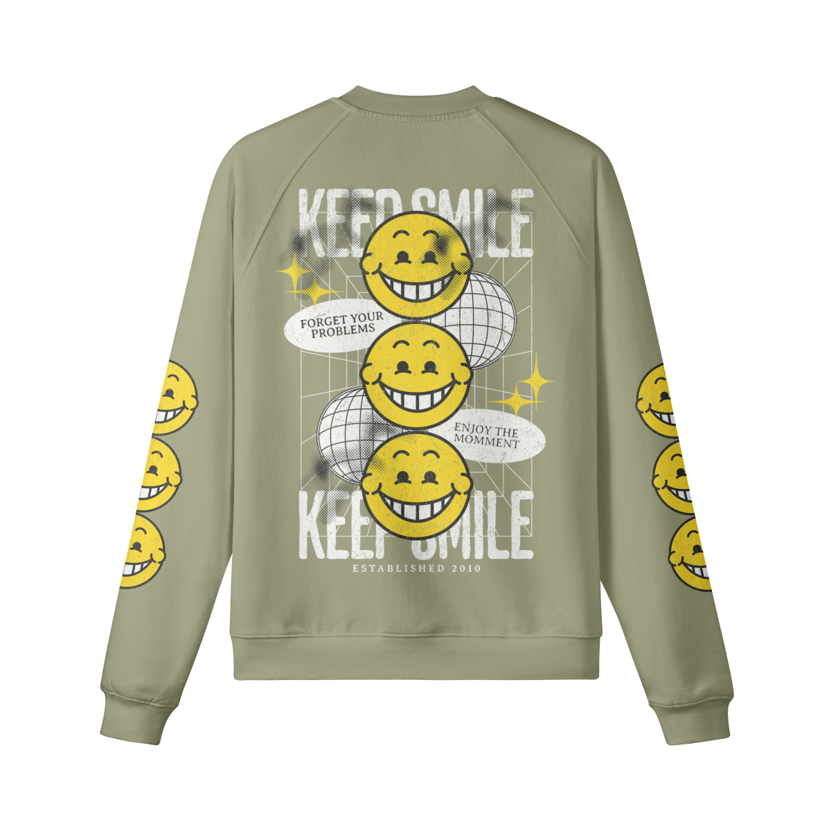 KEEP SMILE SWEATSHIRT